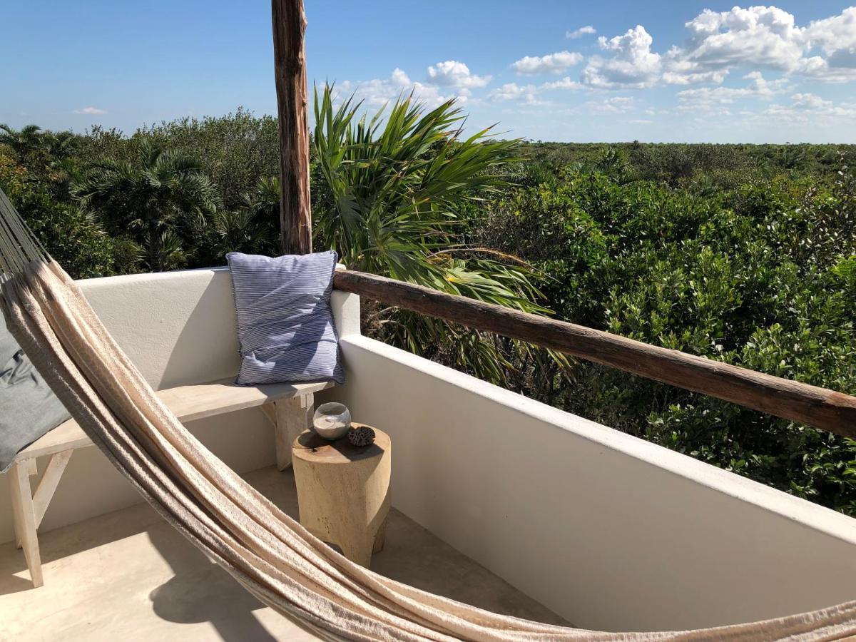 LunArena Boutique Beach Hotel Yucatán Mexico El Cuyo Esterno foto