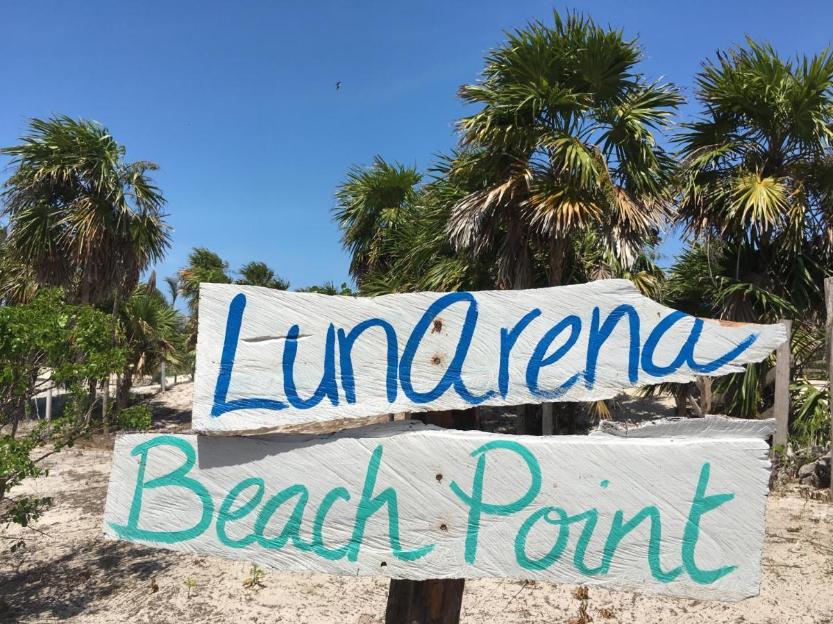 LunArena Boutique Beach Hotel Yucatán Mexico El Cuyo Esterno foto